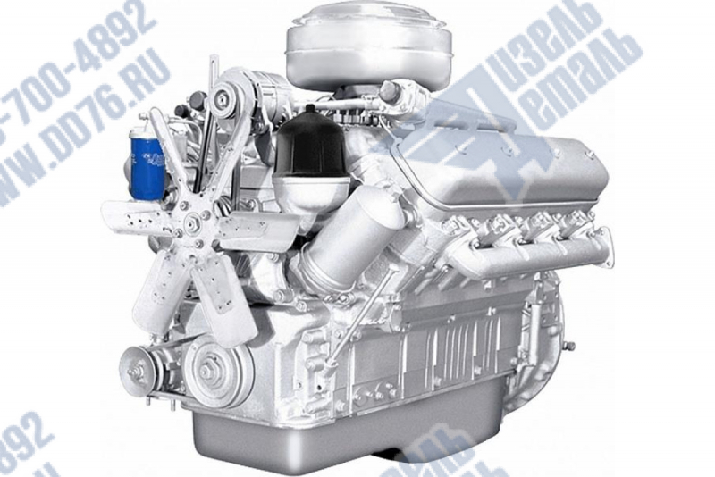Картинка для Двигатель ЯМЗ 238ГМ2 без КП со сцеплением 1 комплектации