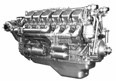Картинка для Двигатель ЯМЗ 240ПМ2 без КП и сцепления с индивидуальными головками