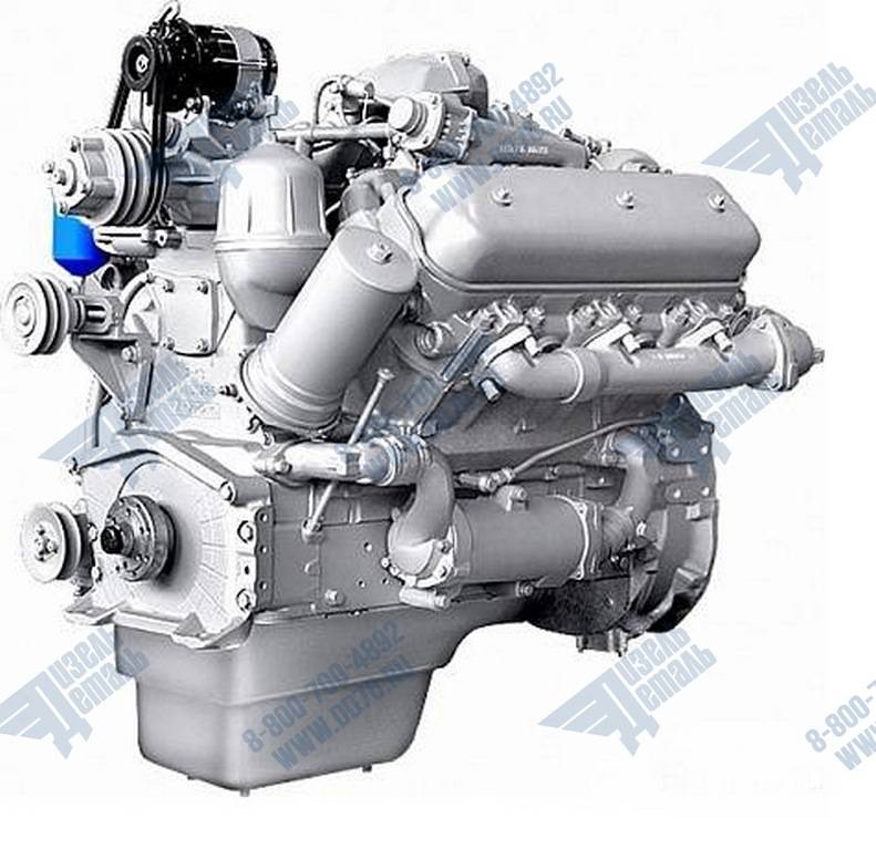Картинка для Двигатель ЯМЗ 236Б без КП со сцеплением 7 комплектации