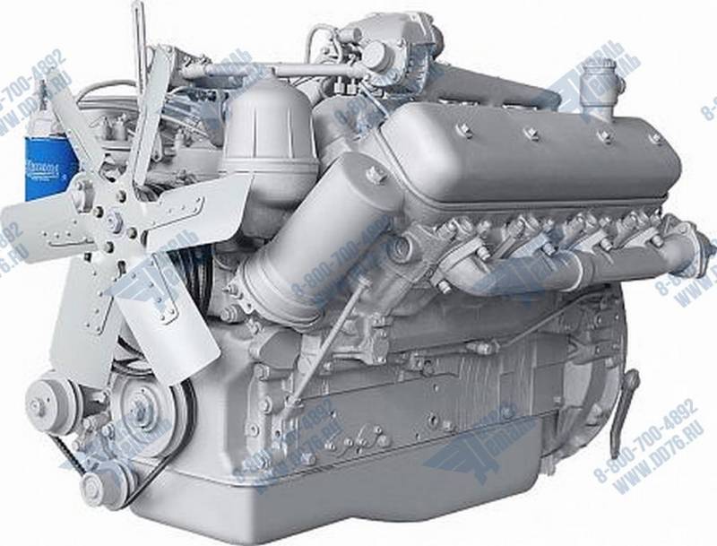 Картинка для Двигатель ЯМЗ 238Б без КП и сцепления 21 комплектации