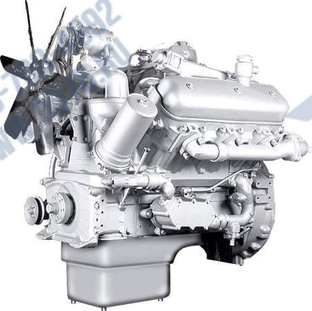 236Н-1000189 Двигатель ЯМЗ 236Н без КП и сцепления 3 комплектации