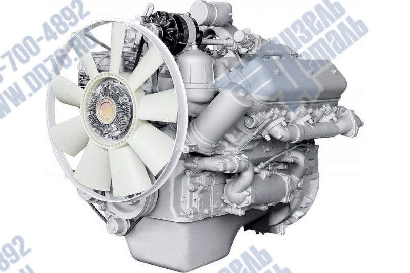 Картинка для Двигатель ЯМЗ 236БК без КП и сцепления 4 комплектации