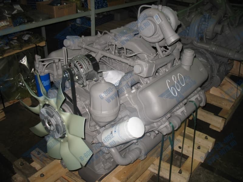 Картинка для Двигатель ЯМЗ 236НЕ2 без КП и сцепления 3 комплектации